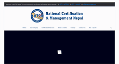 Desktop Screenshot of natcmnepal.com